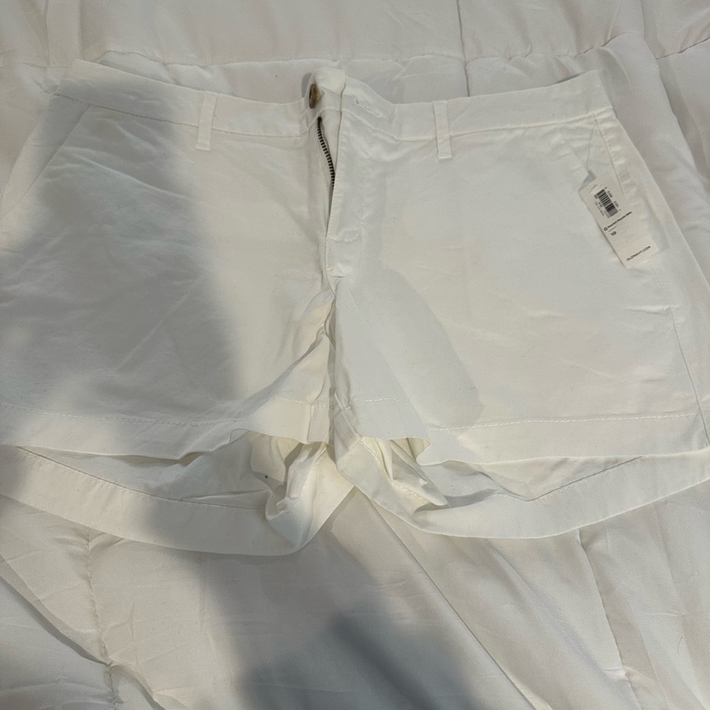 Women's White Shorts